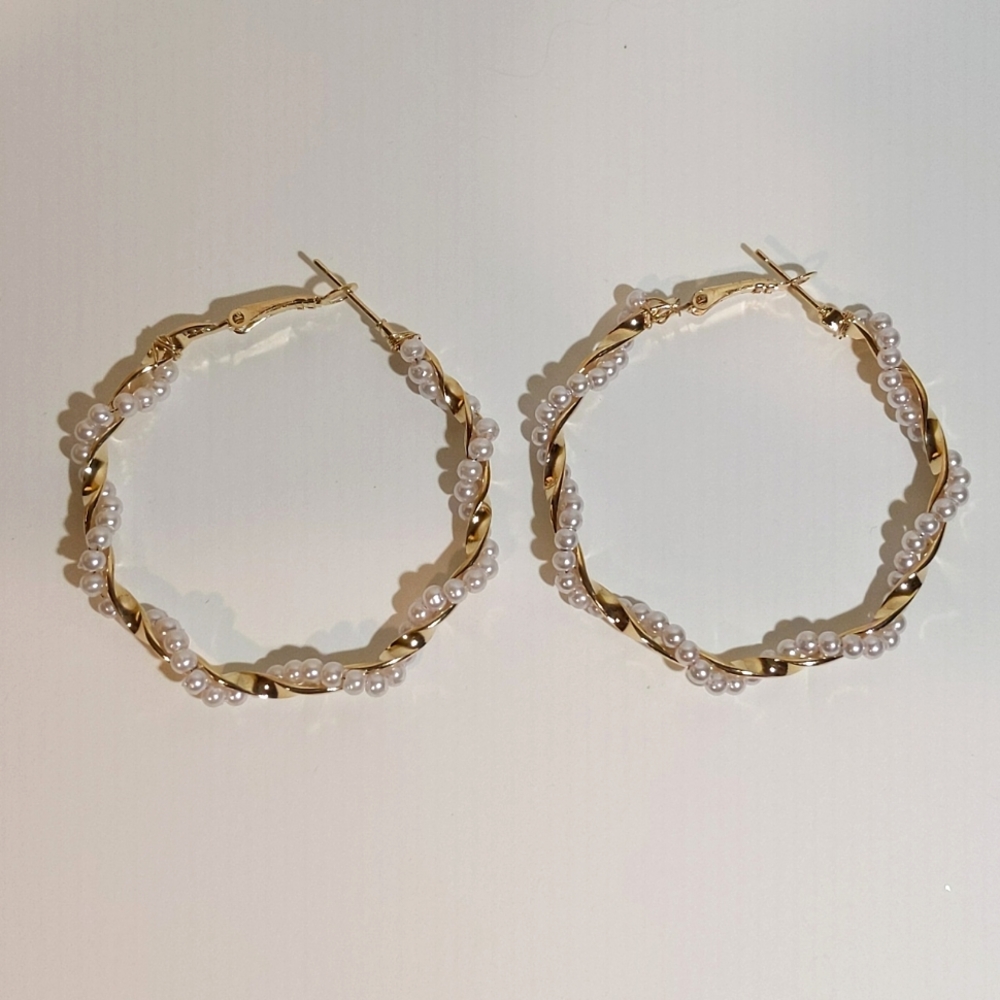 Gold Hoop Earrings